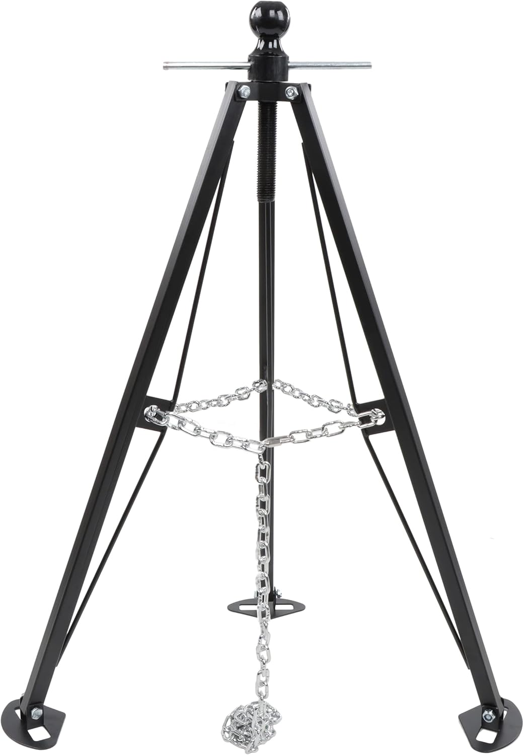 Gooseneck RV Stabilizer Tripod 2-5/16in Ball Joint 7500lb Cap 5th Wheel Adjustable Jack T84979