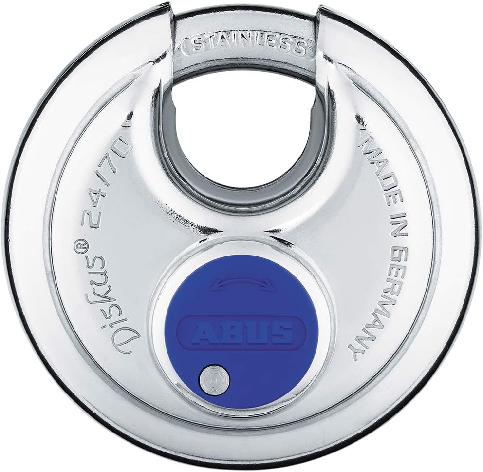 Hardened Stainless Steel Padlock, Pack of 2 E740820