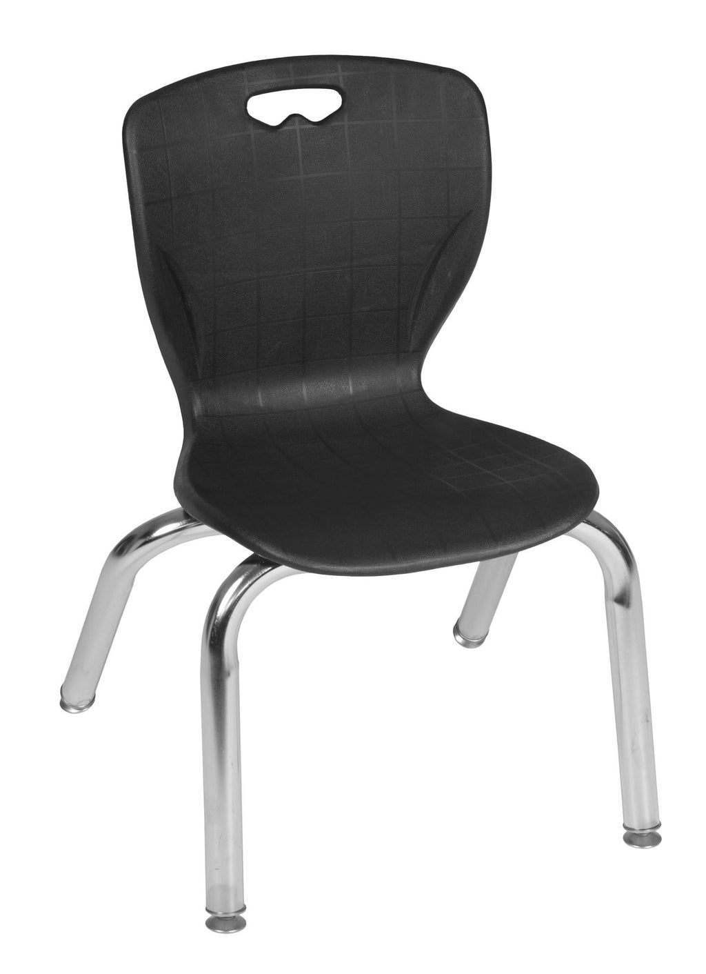 72x22 Height Adjustable Classroom Table - Grey & 2 Stack Chairs - Navy Blue R381724