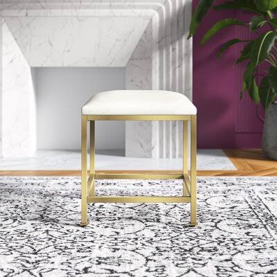 Metal Vanity Stool X69902
