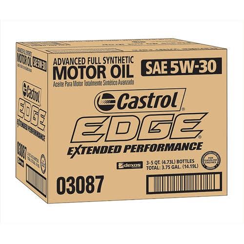 5W-30 Full Synthetic Motor Oil 5 Quart 3 Pack U720052