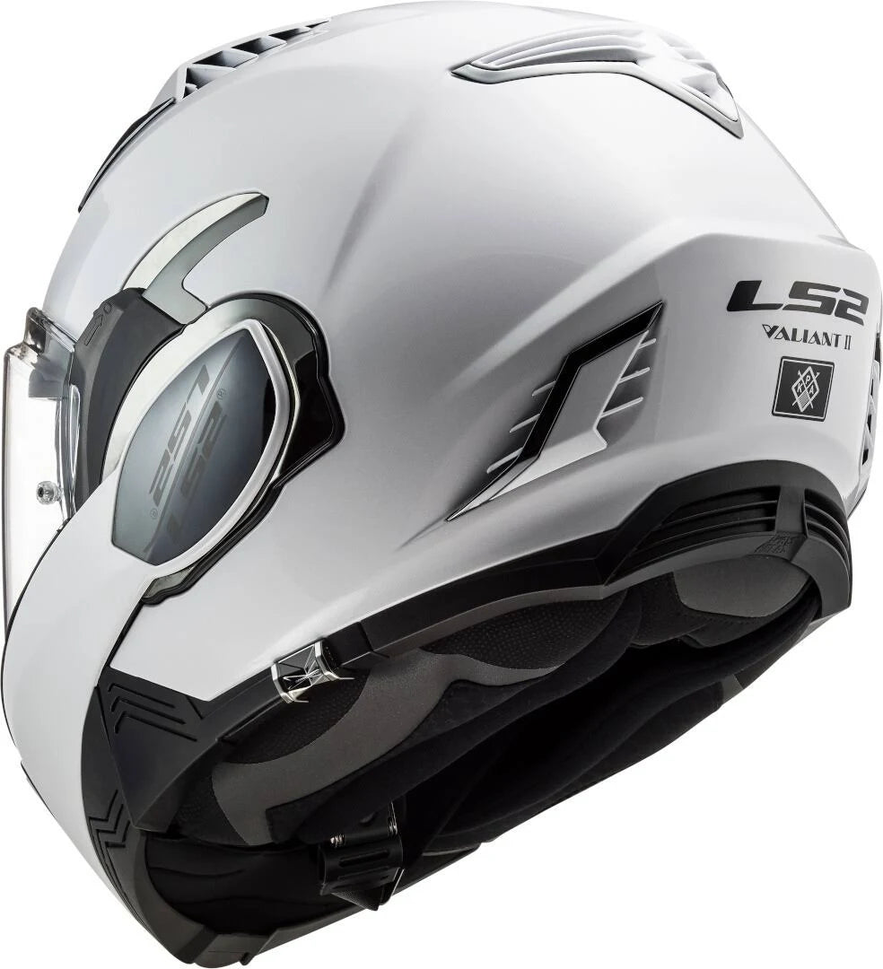 Solid White Motorcycle Helmet S4243