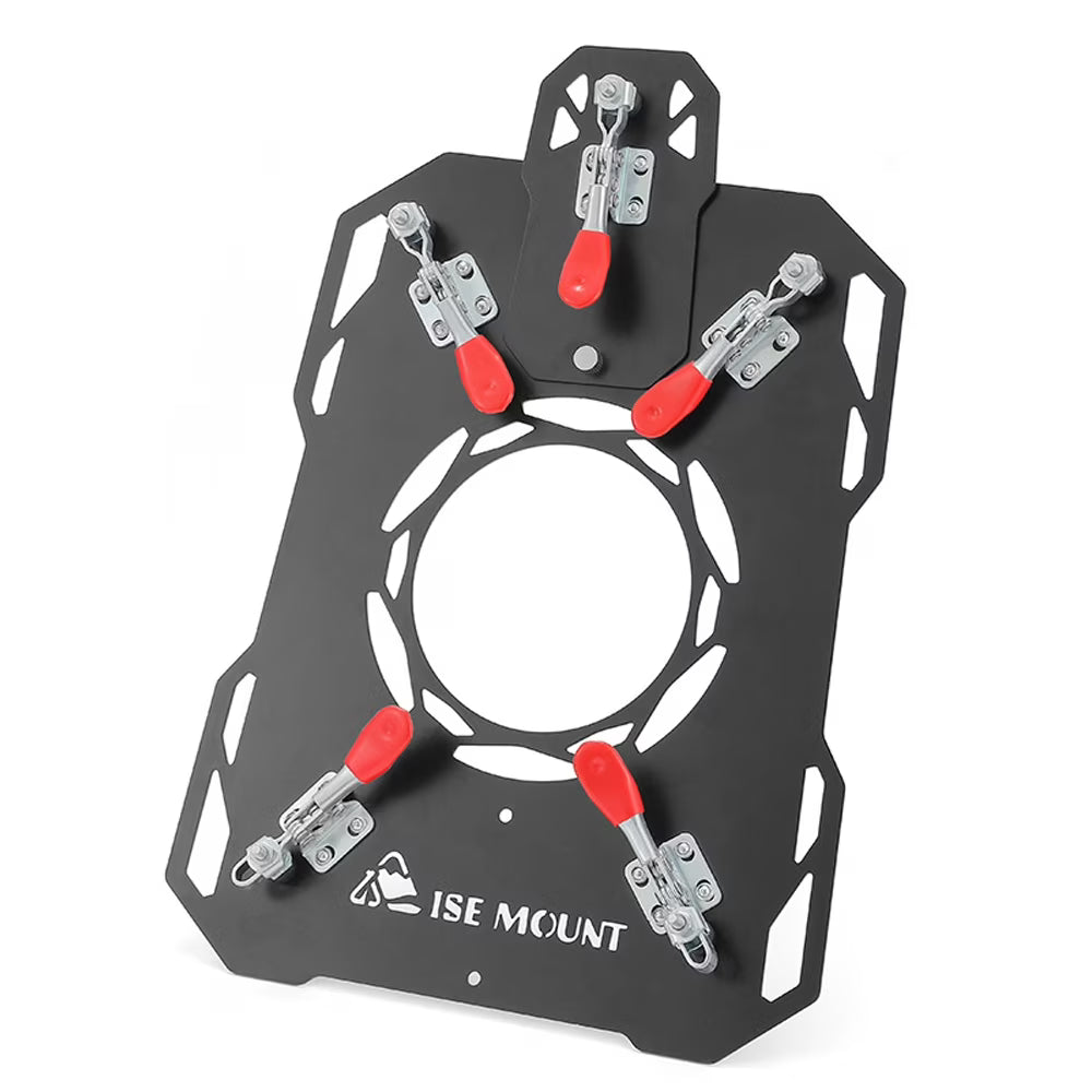 Tent Chimney Guard Anti Scald Plate, Clip on Stove Jack Camping Tent Protector (90mm Diameter) M973