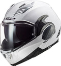 Solid White Motorcycle Helmet S4243