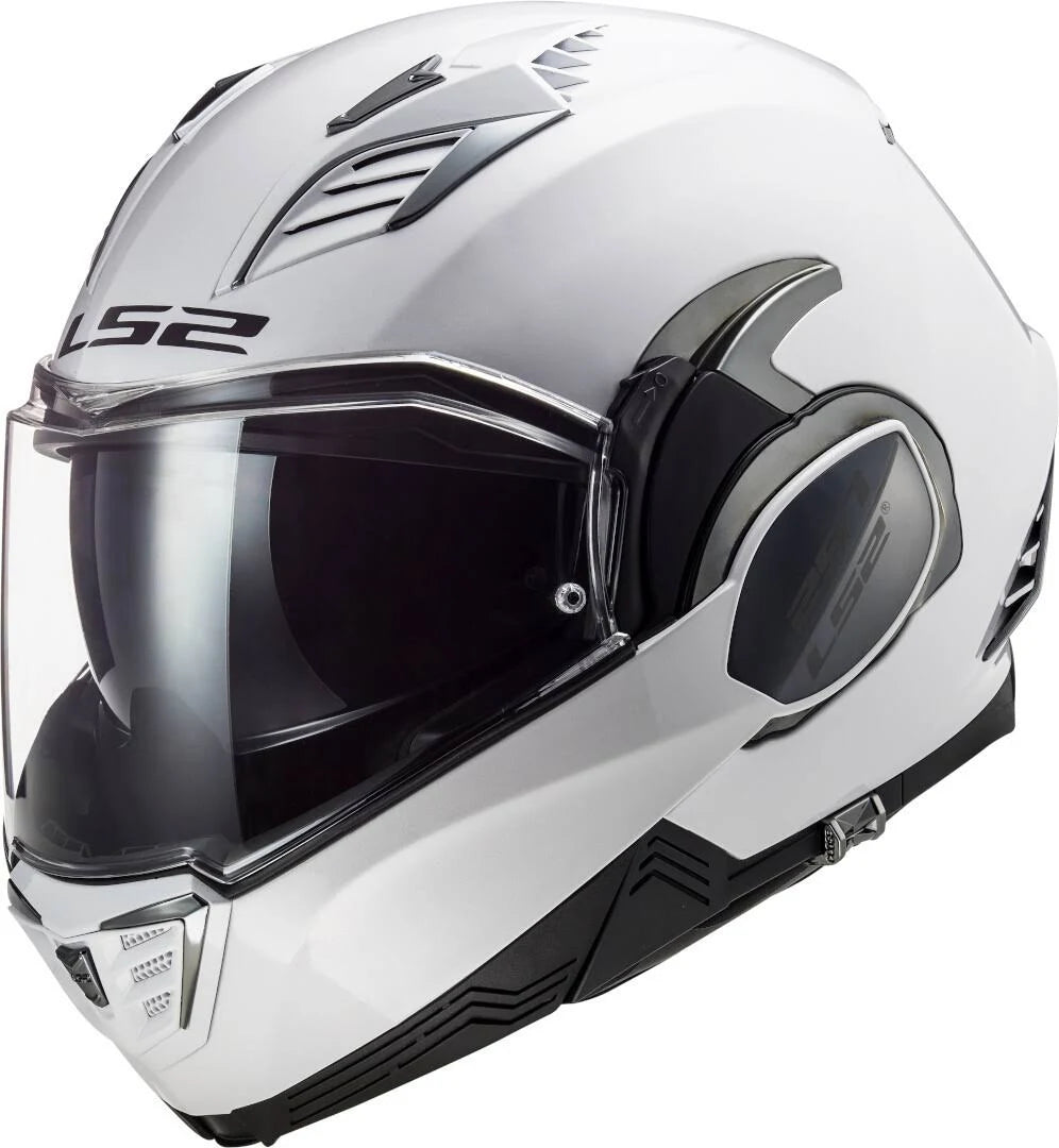 Solid White Motorcycle Helmet S4243