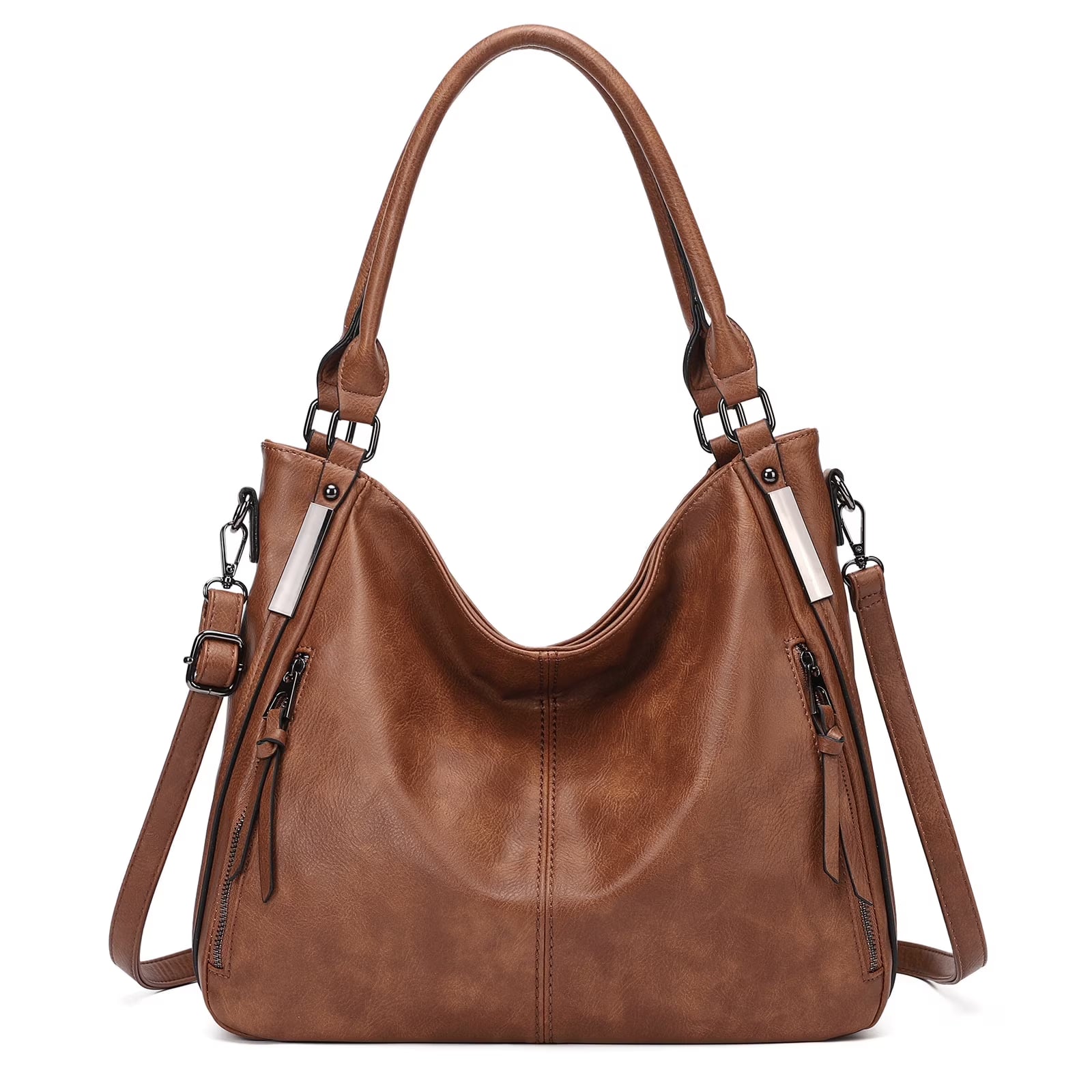 Large PU Leather Handbags Crossbody Hobo Tote Bags P12891