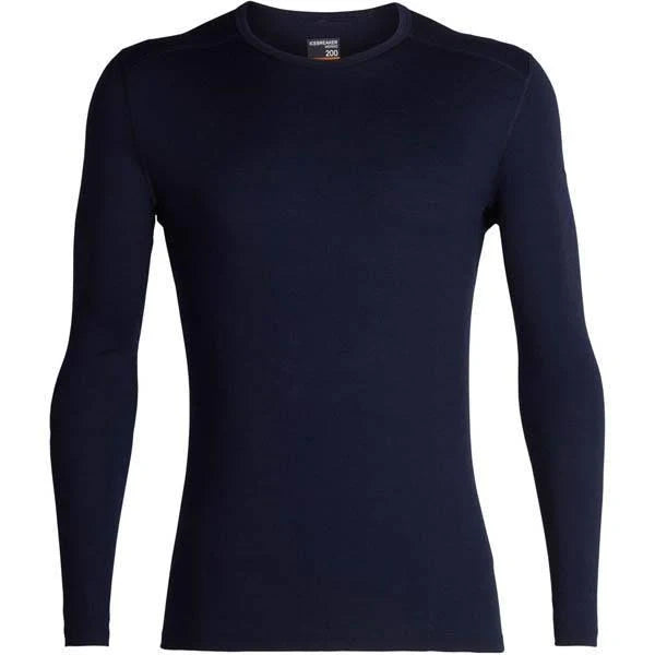 Midnight Navy Men's 200 Oasis LS Crewe V252402
