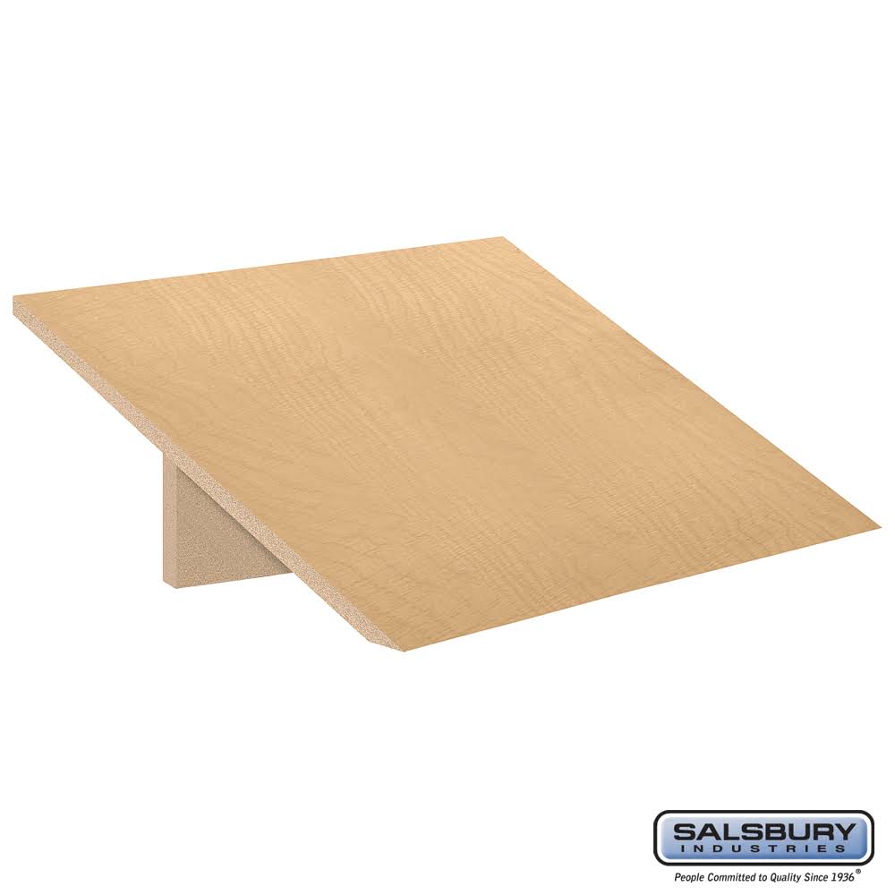 Maple Sloping Hood for Locker T9496