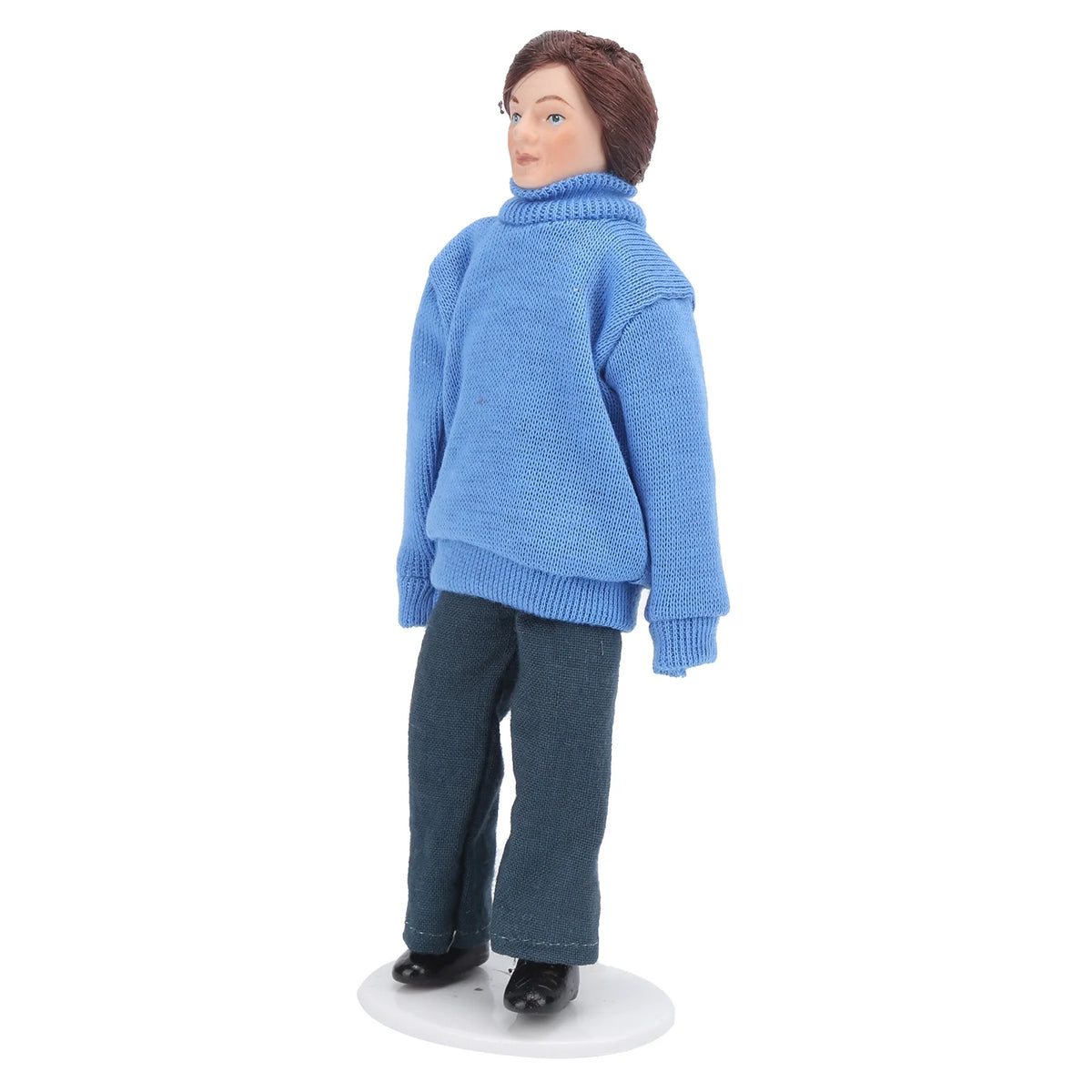 Porcelain Dollhouse People with Rotatable Limbs C664700
