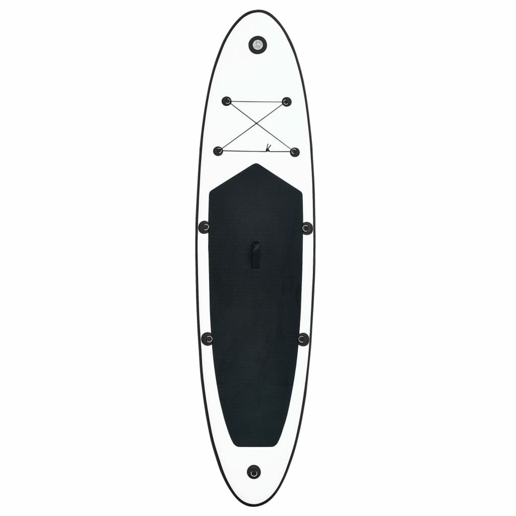 Inflatable Paddleboard Set Black and White M514