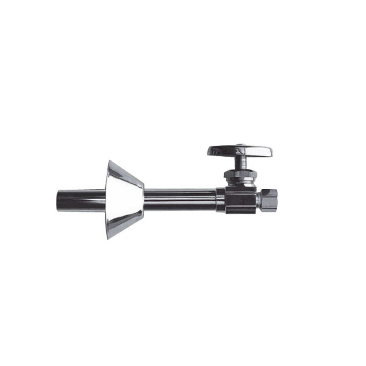 Straight Valve Kit, 1/2x22 Sweat Matte White J826441