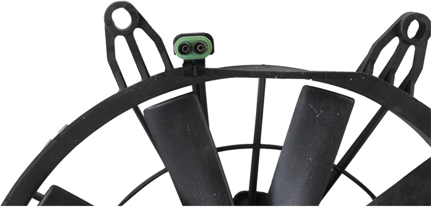 Radiator Cooling Fan Motor Assembly for Polaris ATV Sportsman 400 450 500 HO EFI 2004-2011 J9226