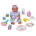 12.5 inch 16 Pieces Play Set, Dark Skin Tone, Brown Eyes N36183