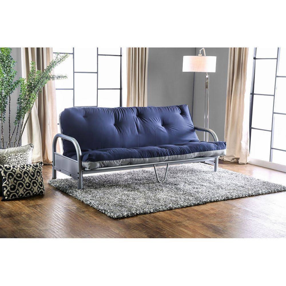 Navy/Grey Futon Mattress Q882035