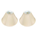Beige Coolie Empire Lamp Shade, 7x20x12.5, Set of 2 J335198