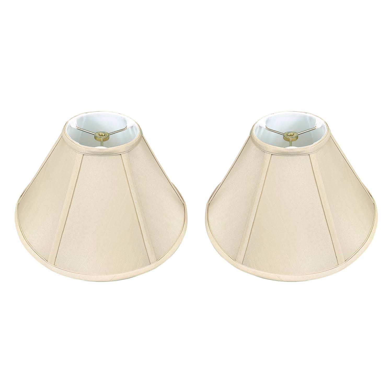Beige Coolie Empire Lamp Shade, 7x20x12.5, Set of 2 J335198