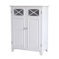 White Floor Cabinet with 2 Doors V1813