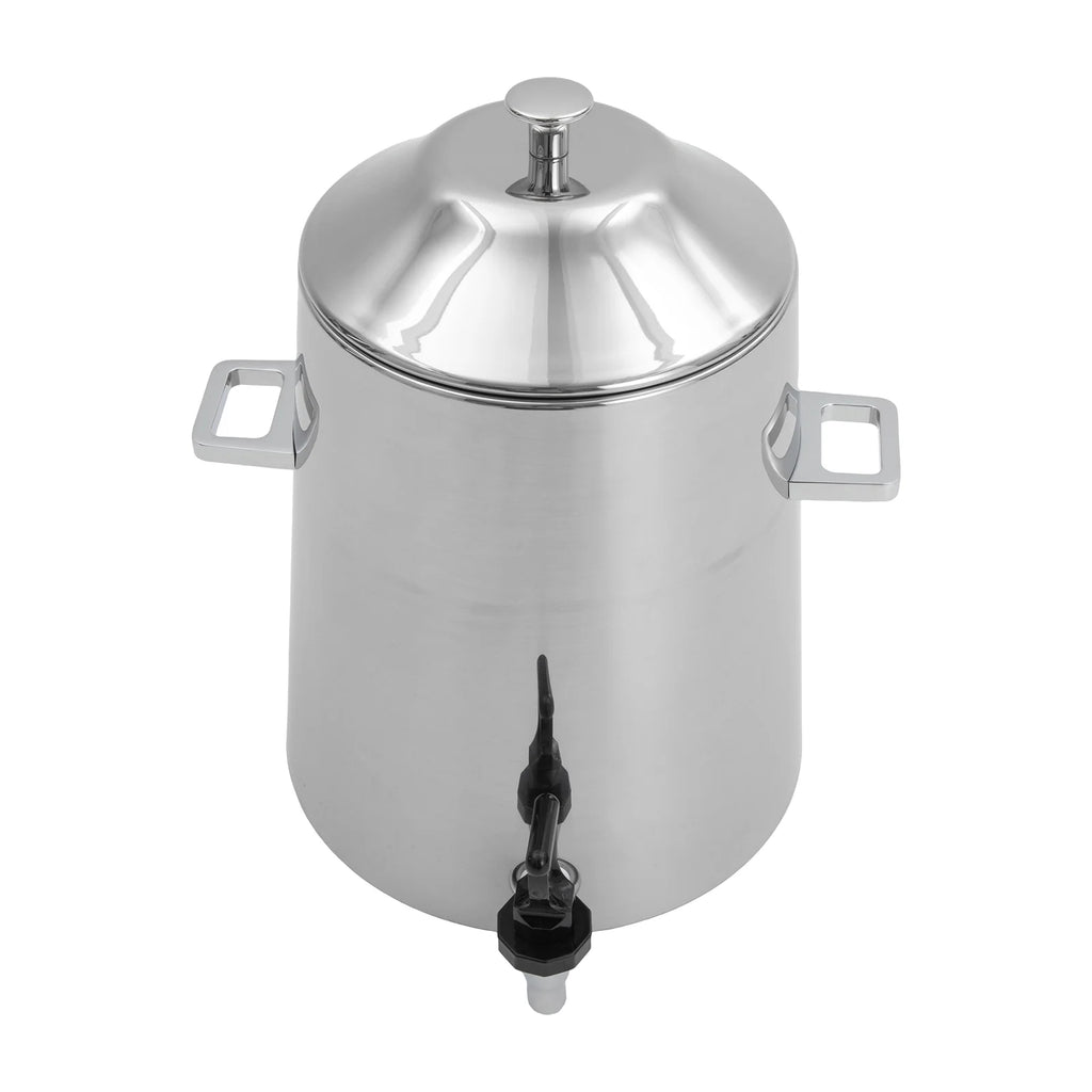 3.43 Gallon Insulated Beverage Dispenser with Spigot Stainless Steel O373976