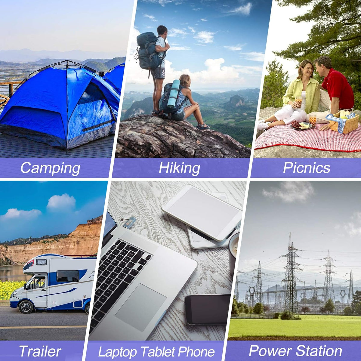 Solar Panel 120W, 12-18V Portable Foldable Solar Panel Kit with 2 USB Ports & 1 DV Port Q2805