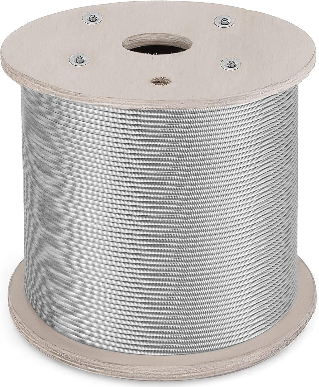 304 Stainless Steel Cable 1/4 Inch 7 X 19 Steel Wire Rope 200Feet F233459