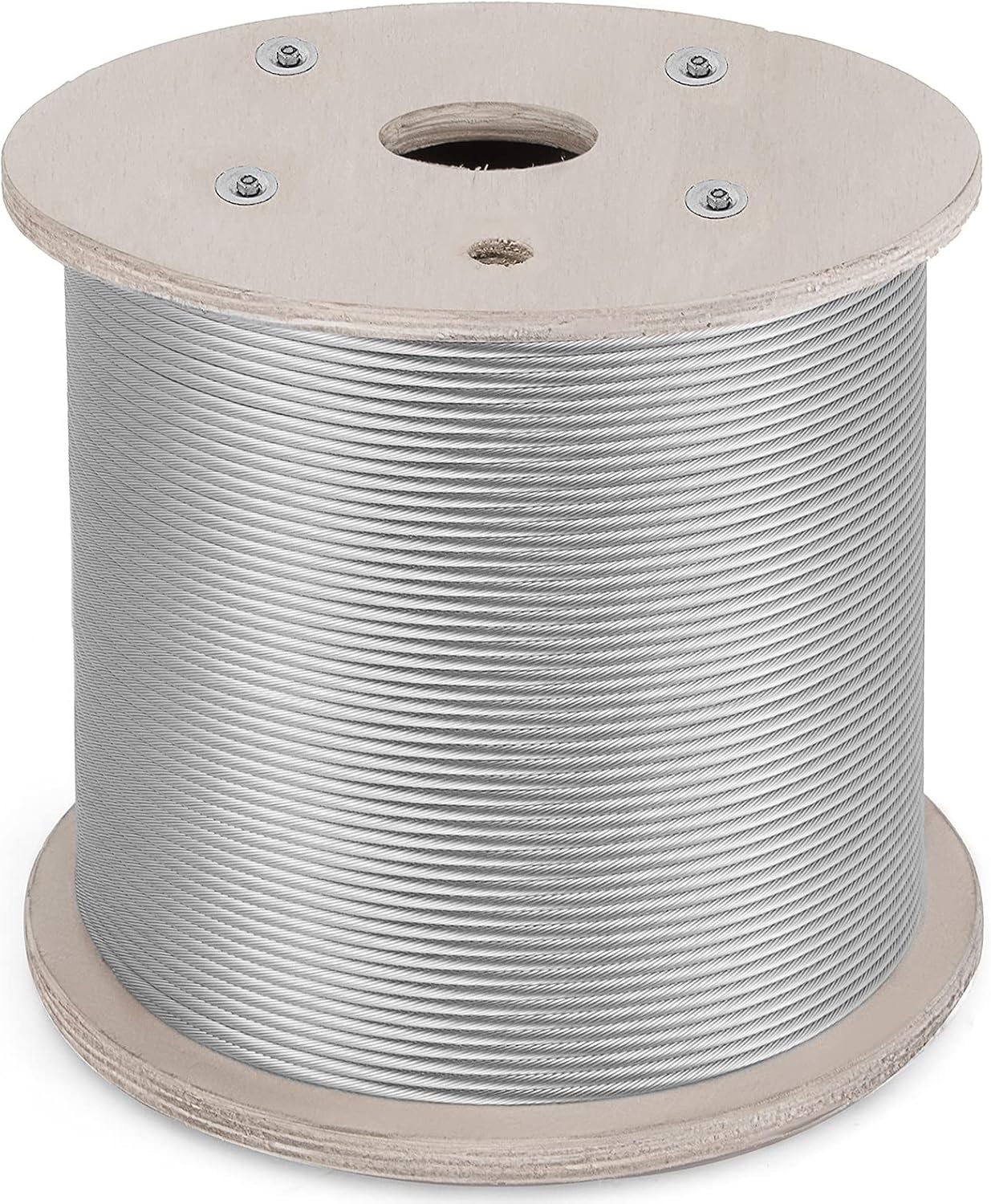 304 Stainless Steel Cable 1/4 Inch 7 X 19 Steel Wire Rope 200Feet F233459