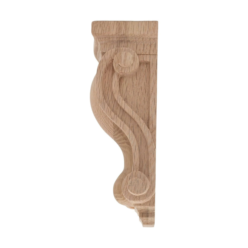 Small Plain Wood Corbel B9174