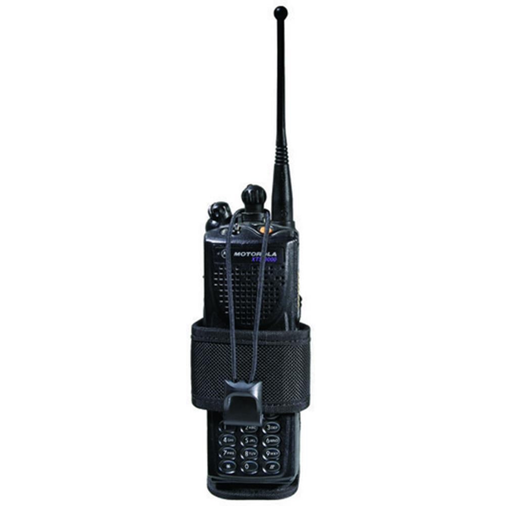 Adjustable Black Radio Pouch U729