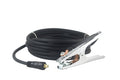 200 Amp Welding Ground Clamp Lead Assembly with Dinse Connector and #2 AWG Cable (75 Feet) E21920