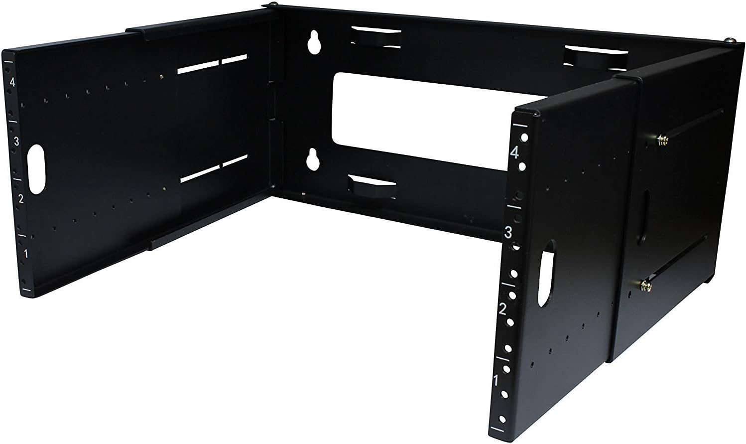 2U Heavy Duty Steel Wall Mount Bracket Rack Pack of 2 M96716