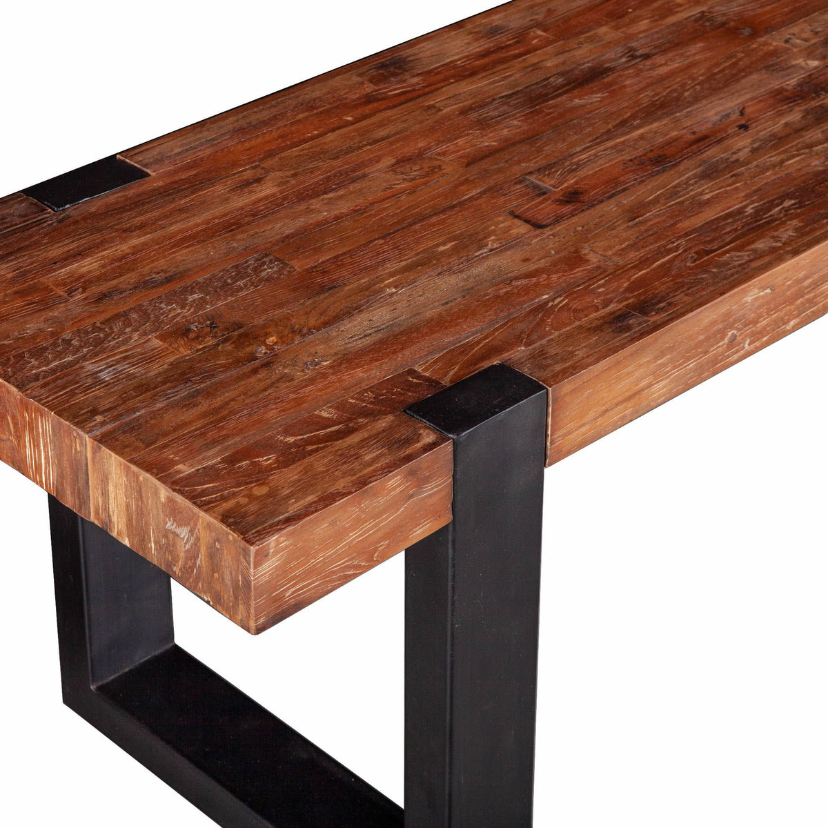 Aged Teak Dining Bench O5851