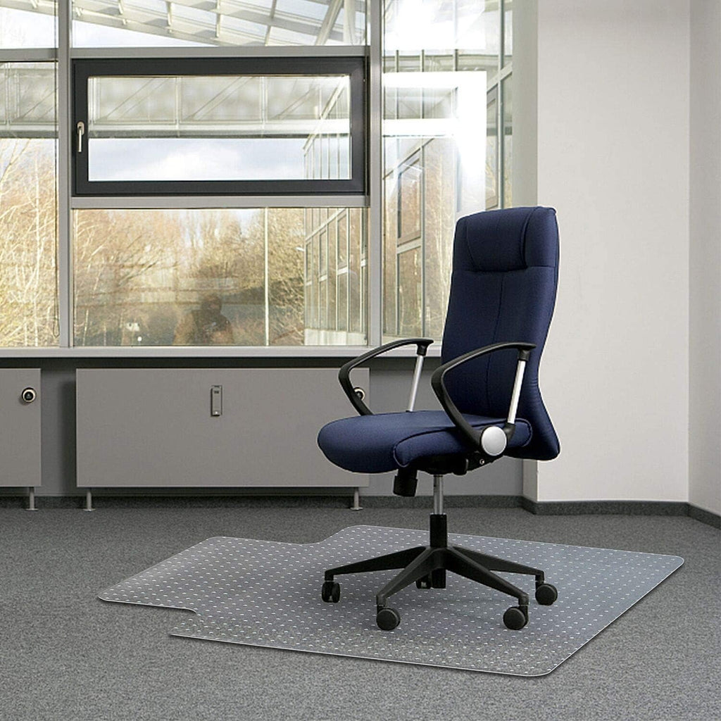 Transparent Office Chair Mat for Carpets with Studs (36 X 48 Rectangle) O47533