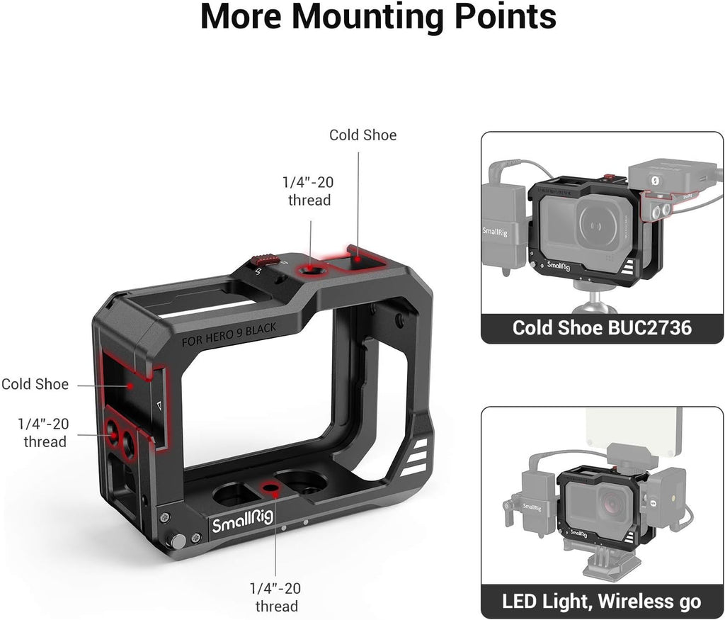 Black Cage for GoPro Hero9 R525562