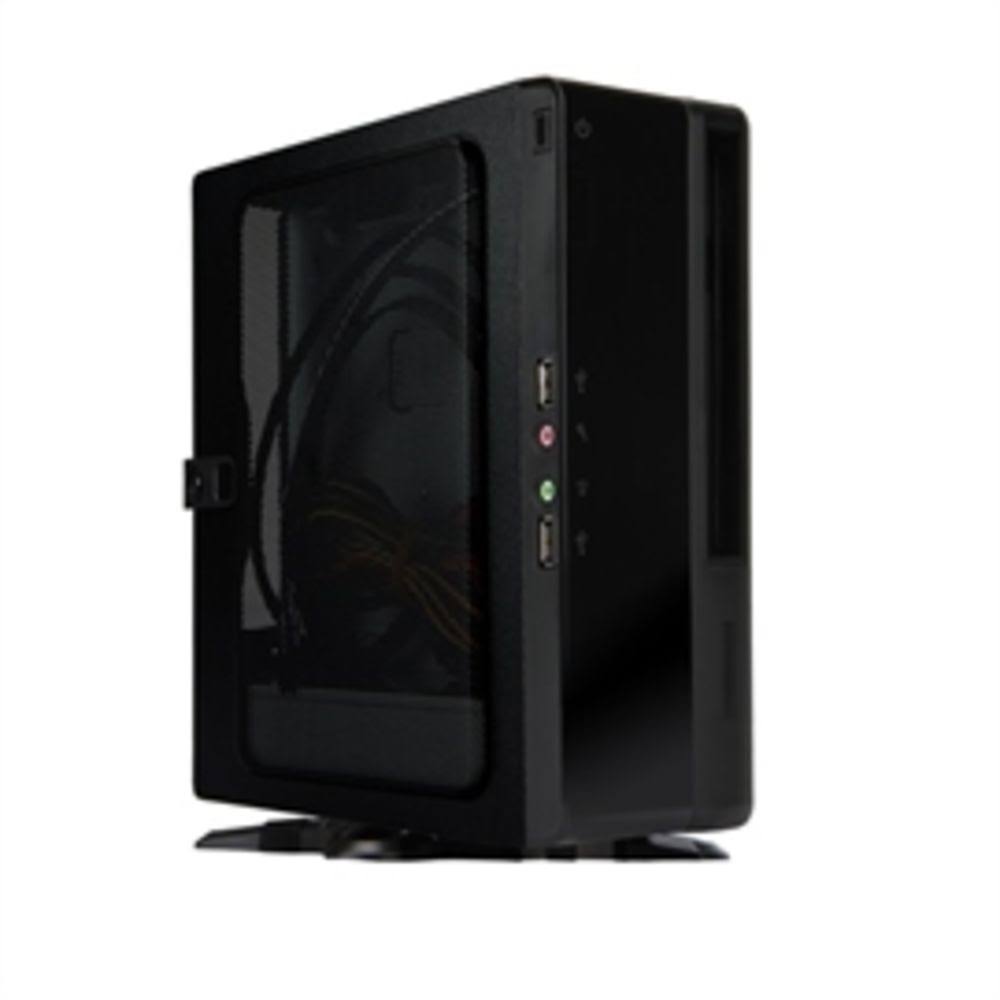 150W Mini-ITX Slim Case Black Y380