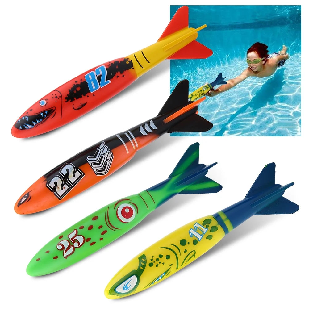 4pcs Swimming Pool Diving Toys F366
