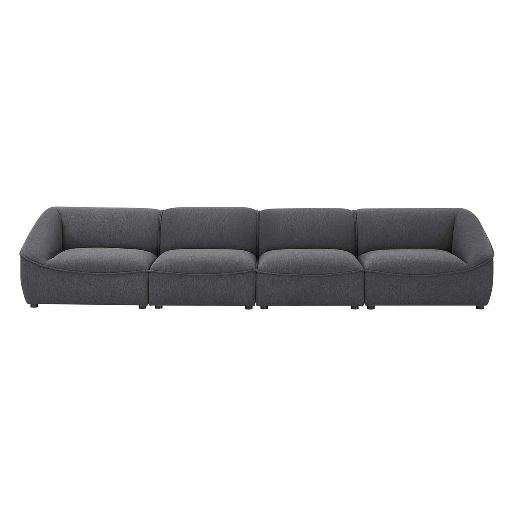 Dark Grey Fabric Sofa O543553