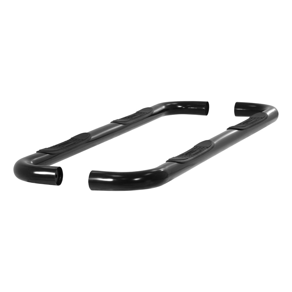 3-Inch Round Side Bars - Black J950
