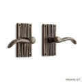 Solid Bronze Passage Door Lever Set K86495