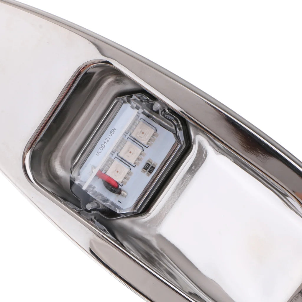 Pair of Marine Boat LED Side Tear Drop Lights Vertical Mount Z91114