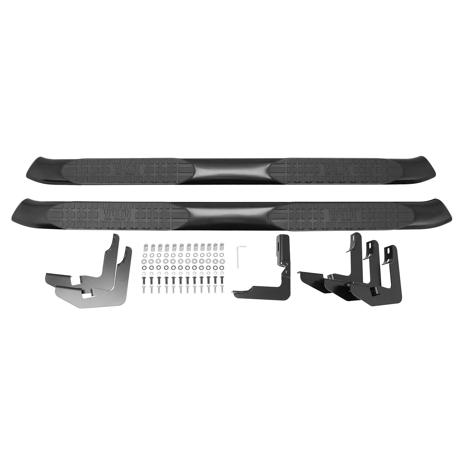 Oval Nerf Step Bars Cab Length D21933