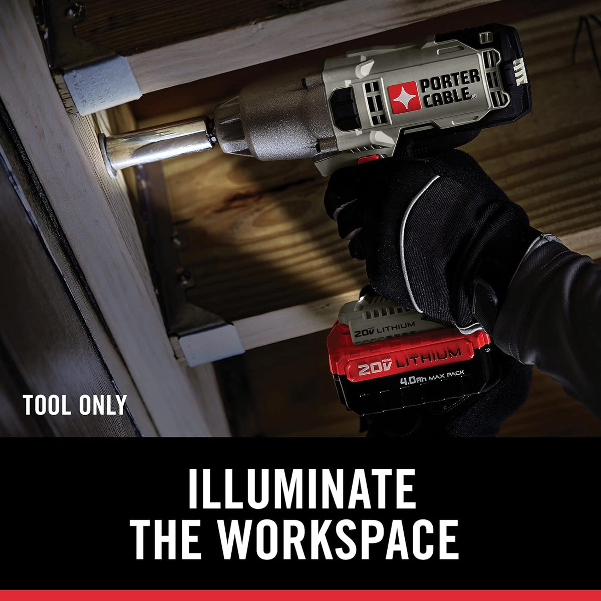 Impact Wrench, 1/2-Inch, Tool Only B6728