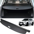 Retractable Trunk Security Cover Shielding Shade (Black/canvas) Pack of 2 J99733