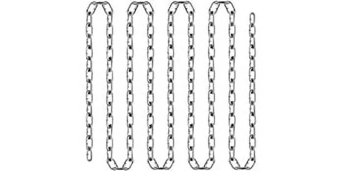 Zinc Plated Grade 30 Proof Coil Chain 0.25 Inch by 100Ft U584