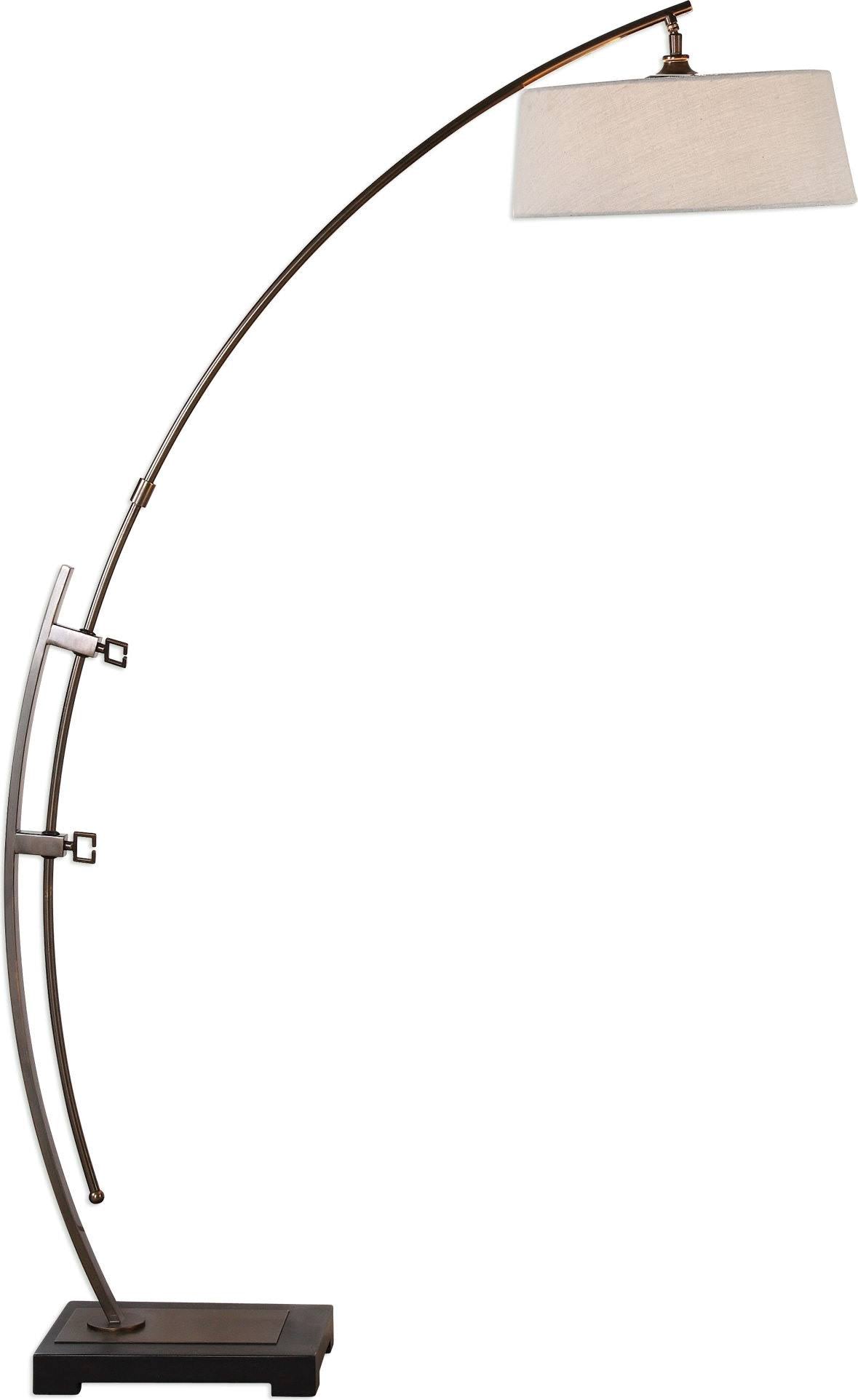 Bronze Arc Floor Lamp H4335