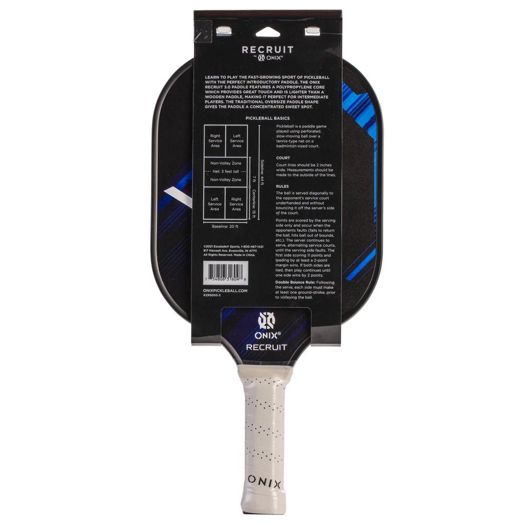 Blue Medium Weight Pickleball Paddle W43092