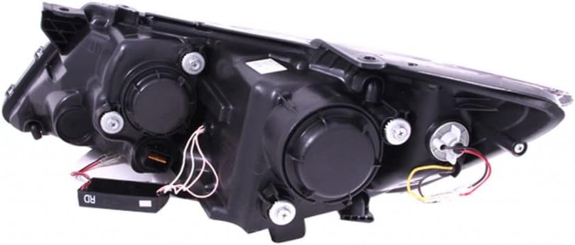 Projector Headlights with Halo Black U3928