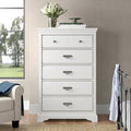 White 5 Drawer Chest J544571