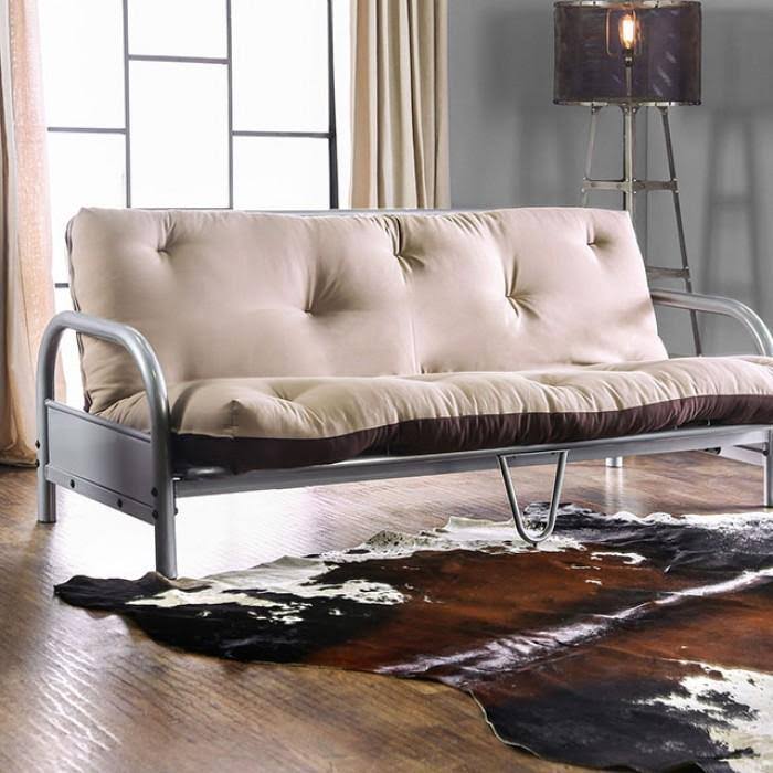 Khaki Brown Futon Mattress E5715