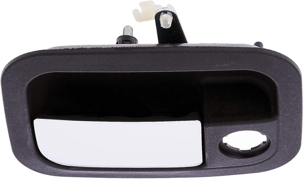 Chrome Lever and Black Housing Door Handle Pack of 2 X28189