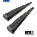 4" Riser Running Boards Side Step Rails Nerf Bars E105