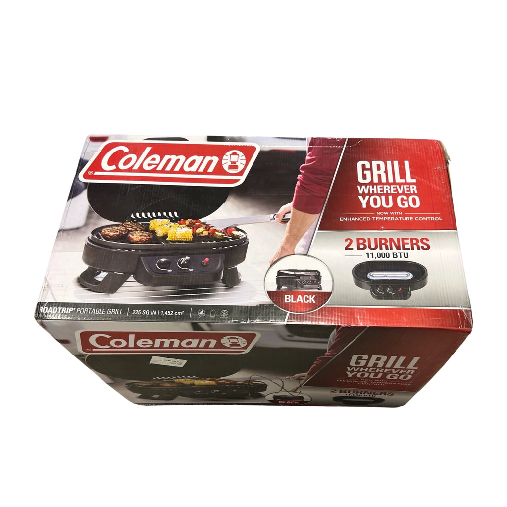 Black Tabletop 2 Burner Propane Gas Grill S89737
